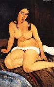 Amedeo Modigliani, Draped Nude